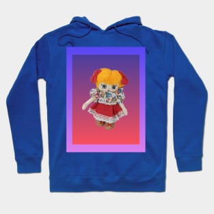 a doll in the frame Hoodie